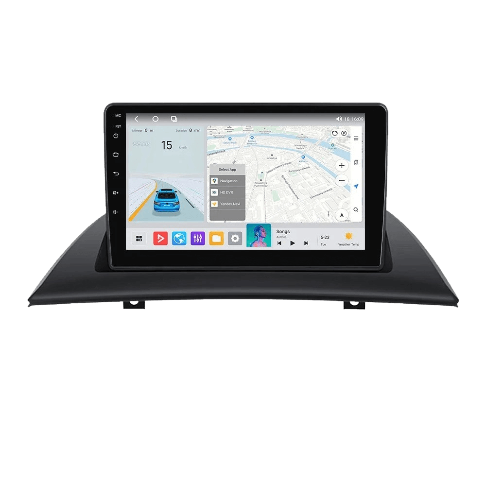 BMW X3 03-11 - 9" Radio m. Apple CarPlay og Android Auto – Bilmedie.dk